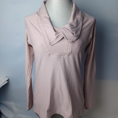 New Balance Pink Womans Long Sleeve Shirt Size Medium