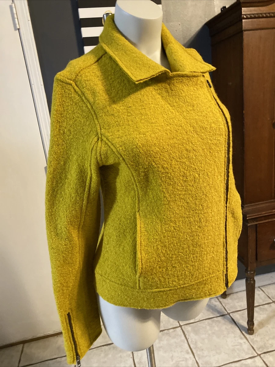 Tahari boiled wool moto jacket hot sale
