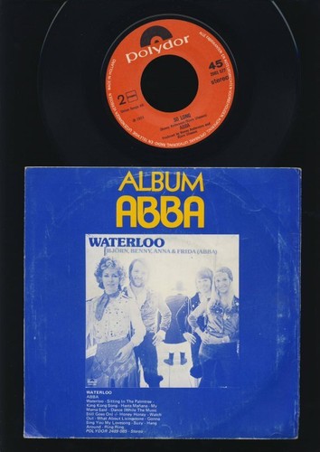 ABBA - I Do I Do I Do I Do I Do - So Long - 7 Inch Vinyl Single - HOLLAND - Picture 2 of 2