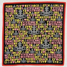 Vivienne Westwood Handkerchief mini scarf orb necklace bag hair head women