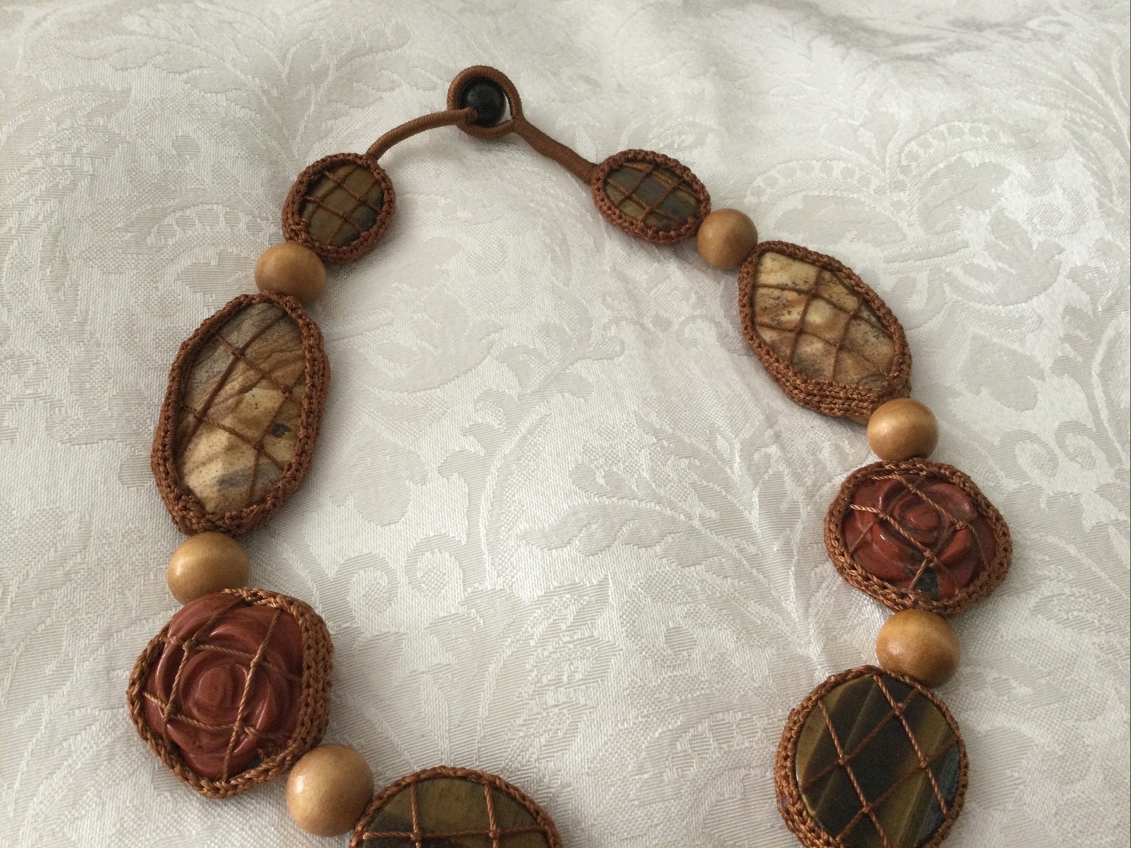 macramé necklace - image 7