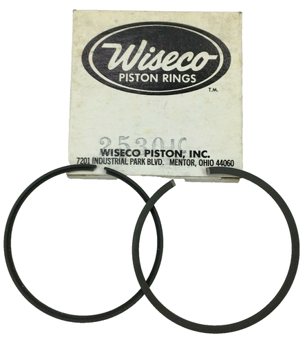 64mm Bore, Pair Of 4 Rings, 2-Stroke Rebuild Kit, Made In USA - Foto 2