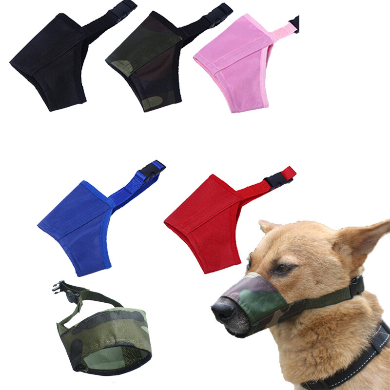 New Dog Muzzle Anti Stop Bite Barking Chewing Mask Training Pet Small Large