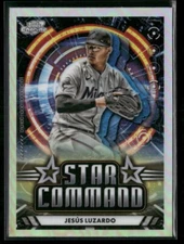 2024 Topps Chrome Cosmic Jesus Luzardo Star Command #SC-4 Marlins