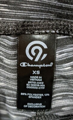 Champion Women's Gray Active Wear Crapri Pants Size XS | eBay