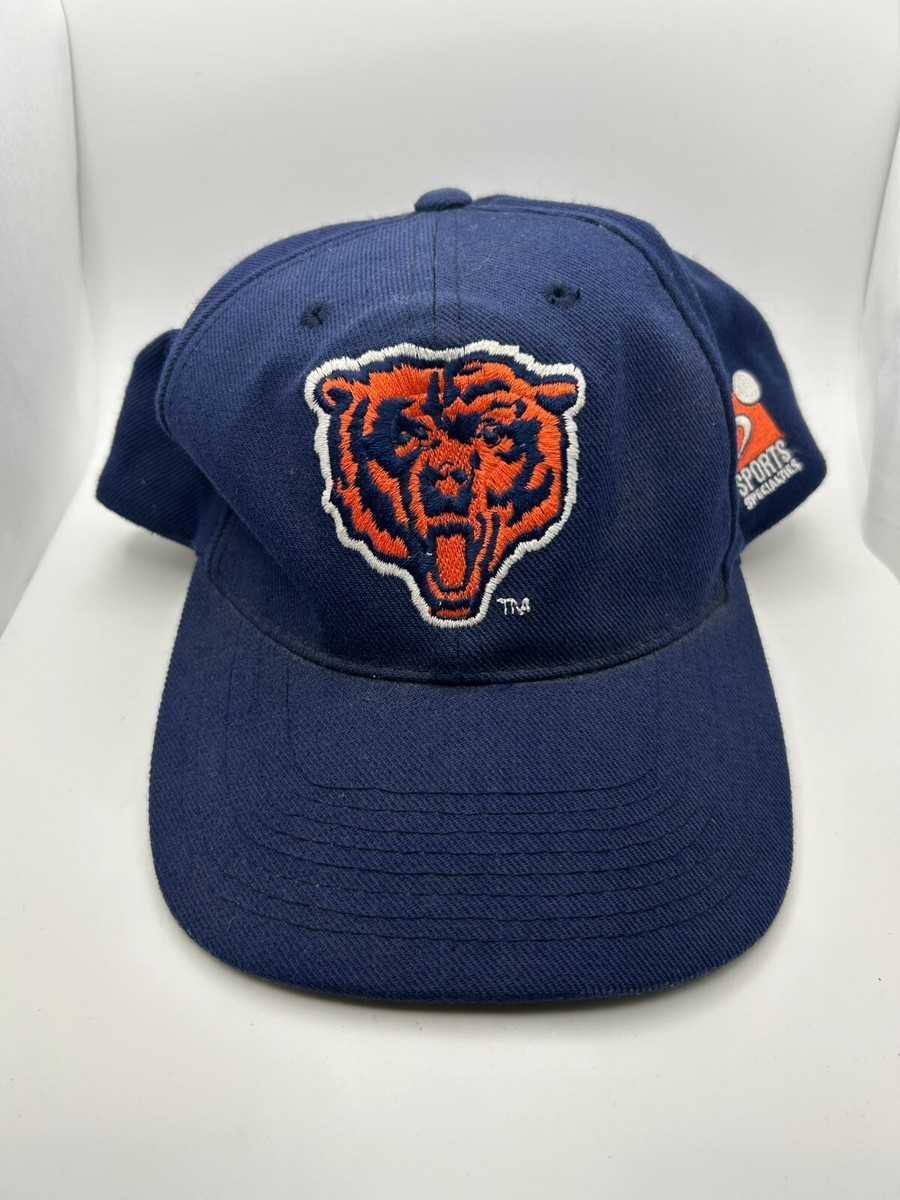 Vintage Chicago Bears Hat Mens Snapback Blue Sports  display picture 1