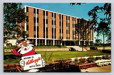 Kellogg's Company Cereal Plant Factory Battle Creek MI Tony the Tiger Postcard