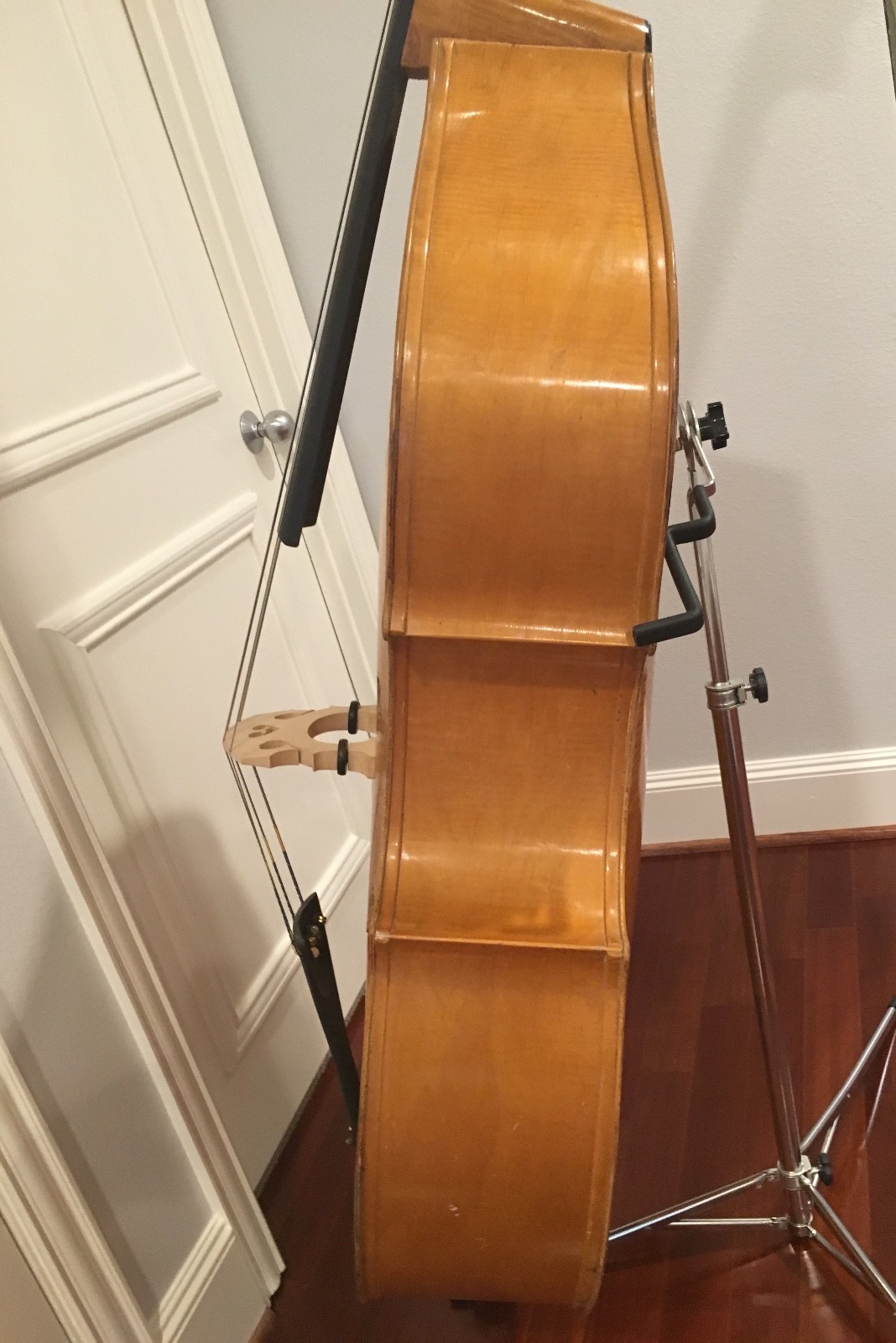EXTREMELY RARE 1938 KAY BLONDE SWINGMASTER UPRIGHT BASS S7 SWING MODEL