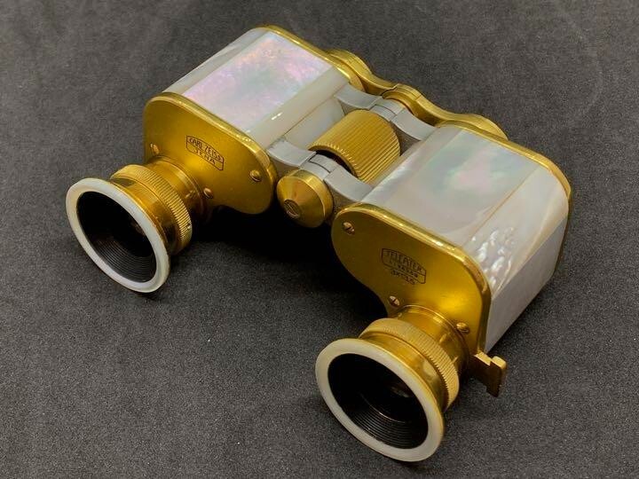 ZEISS JENA binoculars TELEATER 3×13.5 pearl with case b25 | eBay