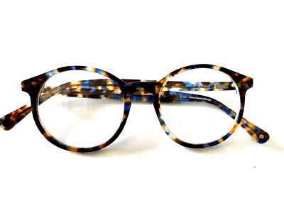 MUSE 35-002061 NEW TORTOISE HANDMADE UNISEX FULL RIM EYEGLASSES FRAMES 47-18-145