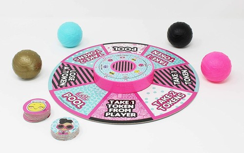 L.O.L. ¡Sorpresa! Juego de mesa de iluminación Shuffle Club con 4 bolas sorpresa. ¡Buen regalo! - Imagen 5 de 6
