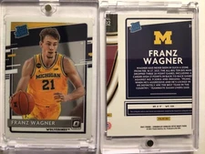 2021 Chronicles Draft Picks Basketball MAJOR PRINT ERROR Franz Wagner/Matt Hurt