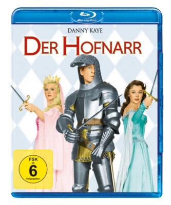 DER HOFNARR - GLYNIS JOHNS,BASIL RATHBONE,DANNY KAYE   BLU-RAY NEU