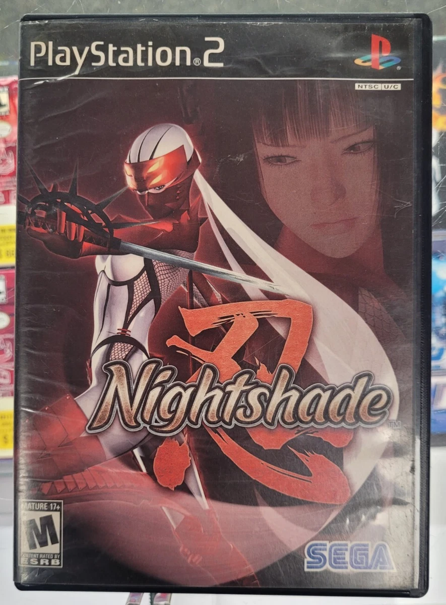 Nightshade - PS2, Version Française Sous Blister, Neuve Et Rare