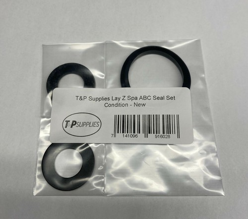 Lay Z Lazy Spa Rubber Seal Set A + B / C Coupling Seals new shape Pump Heater - Picture 2 of 2