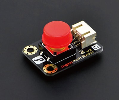 1pc used   Digital big button module Red DFR0029-R #A6-29
