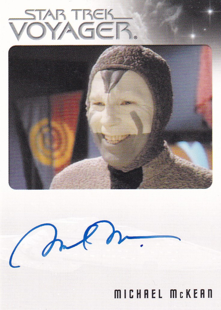 2012 Quotable Star Trek Voyager Autograph Card Michael McKean as