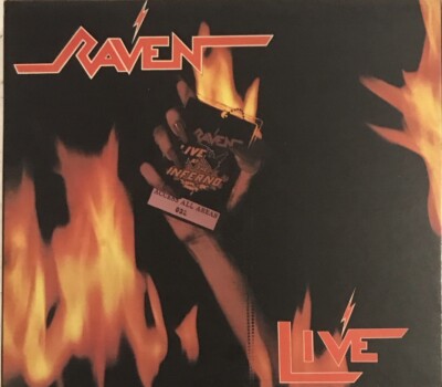 Raven - Live At The Inferno CD 2018 Dissonance Productions DISS065CDD [Digipak]
