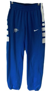 Nike Therma-Fit Elite Stripe Warm-Up Pants MEDIUM Blue LWE Logo | eBay