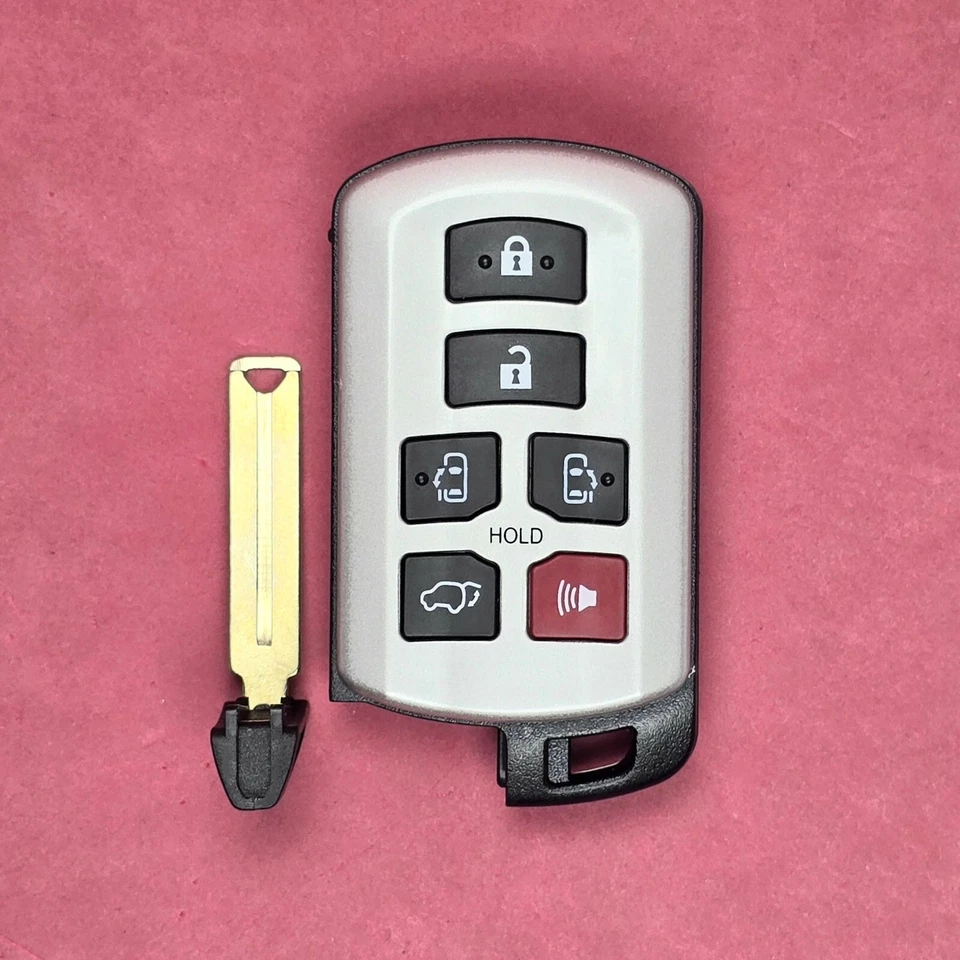 New OEM 2011 - 2020 Toyota Sienna Keyless Remote Smart Key Fob 6B - HYQ14ADR - Image 2 of 3