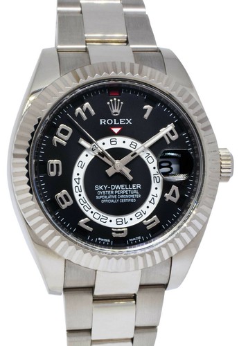 Rolex Sky-Dweller GMT 18k White Gold 