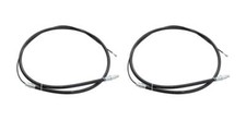 1979-1992 Ford Mustang 70 Parking Emergency E-brake Cables For Disc Brakes Pair