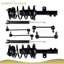 For HYUNDAI ELANTRA Complete Struts Assemblies & Sway Bar End Link 2007-2010