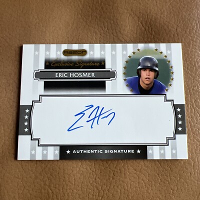 2008 Razor Signature Series - Exclusive Signatures #ES-3 Eric Hosmer (AU, RC)