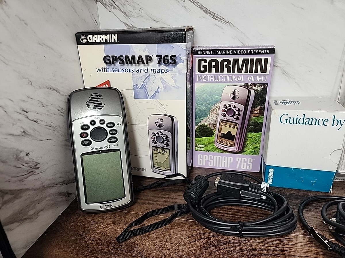 ☆LOOK-NICE☆ ~Garmin GPSMAP 76S Handheld GPS~☆Tested/Works-WITH