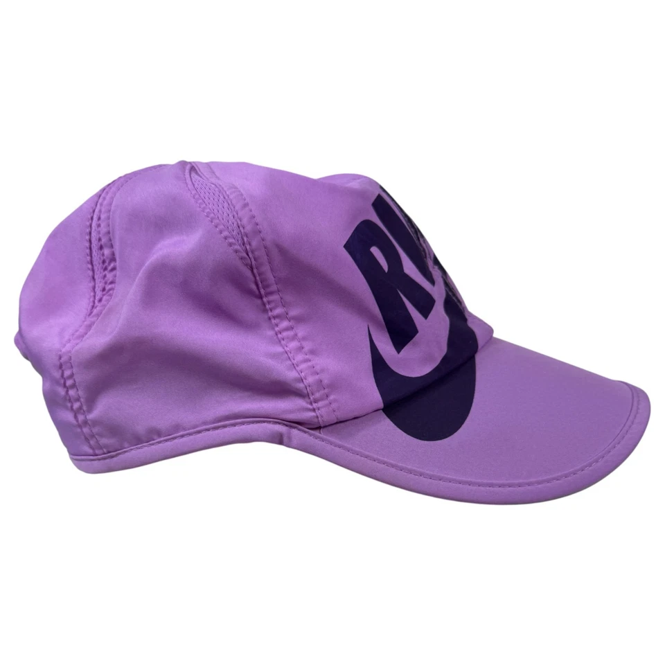 Chapéu Nike Featherlight Dri-Fit "RUN" Feminino Logotipo de Corrida Ajustável Strapback - Imagem 3 de 4