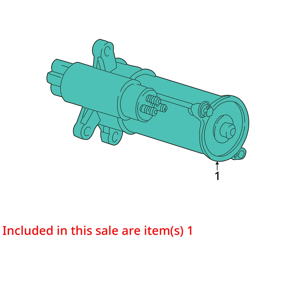 Соленоид оригинальный стартер двигателя автомобиля 2003 Lincoln Ls CBTRP - Изображение 3 из 4