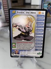 Trunks the Hero Non Holo Rare 150 LV4 DBZ CCG Dragon Ball Z Score TCG