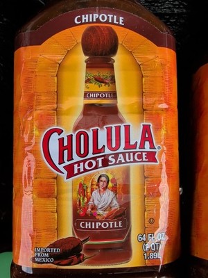 Cholula Chipotle Hot Sauce 64 fl oz - One 64 Fluid Ounce Bulk Container