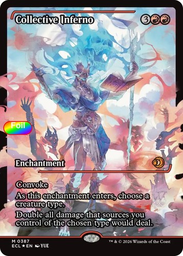 Collective Inferno (Showcase) #387 Foil Lorwyn Eclipsed