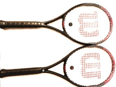 2x Tennisschläger Wilson Pro Staff Pecision 100 (neuwertig / nur als Set)