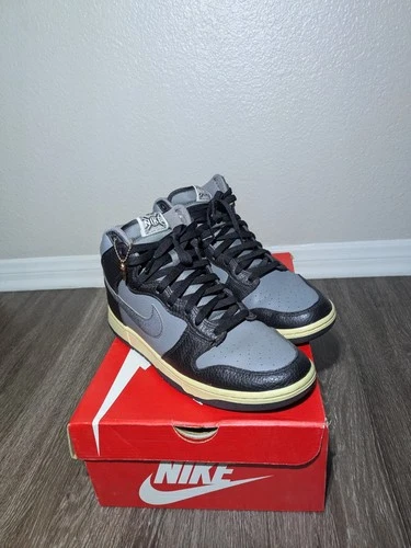 Nike Dunk High '50 Years of Hip-Hop' Size 10 Black/Smoke Grey, DV7216-001