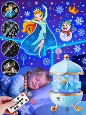 Frozen Toys, 15 Music 16 Films 315 Colors Night Light for Kids, 360  Remote