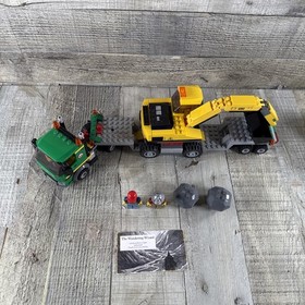 LEGO- CITY- EXCAVATOR TRANSPORTER- 4203- 100% COMPLETE No Box/Manual Read Descri