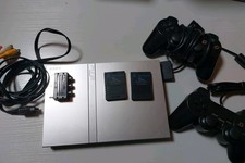 PS2 Slim Konsole, Controller, Memory Card 