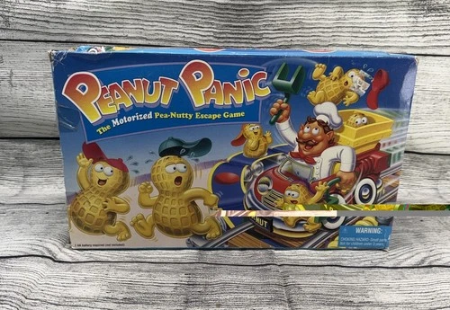 Vintage Peanut Panic 1994 Parker Brothers Board Game, Works, Complete w/ Manual