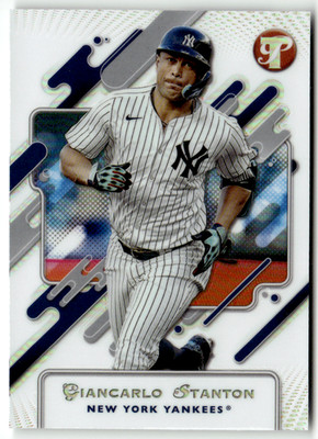 2025 Topps Pristine MLB No. 109 Giancarlo Stanton Refractor