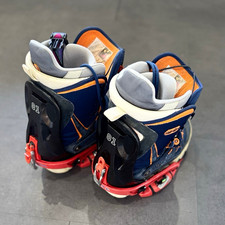 Burton Moto SI boots (UK 9.5) and compatible General Lee Mission SI Bindings (L)