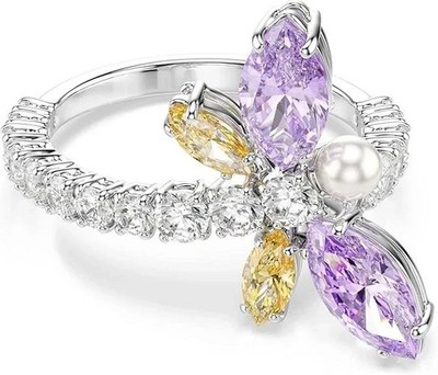 Swarovski Ariana Grande Motif Ring Crystal Butterfly Jewelry Gift