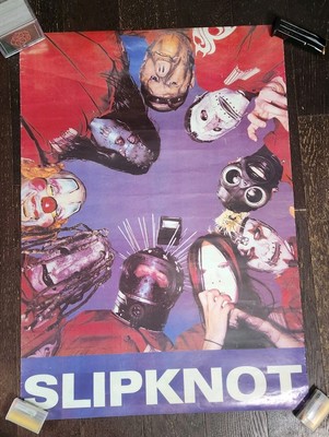 Slipknot 90s Original Promo Poster 23x33 First Album | eBay
