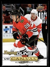 2019-20 Upper Deck UD Canvas Aleksi Saarela Chicago Blackhawks #C92