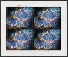 US 6055 Priority Crab Nebula $11.95 sheet 4 MNH 2026