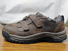 Propet Cliff Walker Low Strap Brown Walking Shoes Mens Size 14 5E Wide Sneakers 