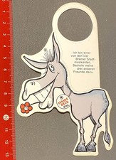 Haake Beck Pils  Aufkleber/Sticker Stadtmusikanten Esel   (290316145)