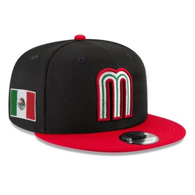 Brand New 9FIFTY Baseball Cap -MLB Mexico National Team Black/Red Snapback Hat