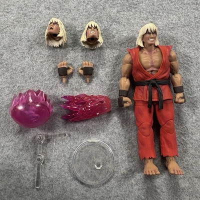 Jada Toys Street Fighter Violent Ken Special Deluxe 6” Action